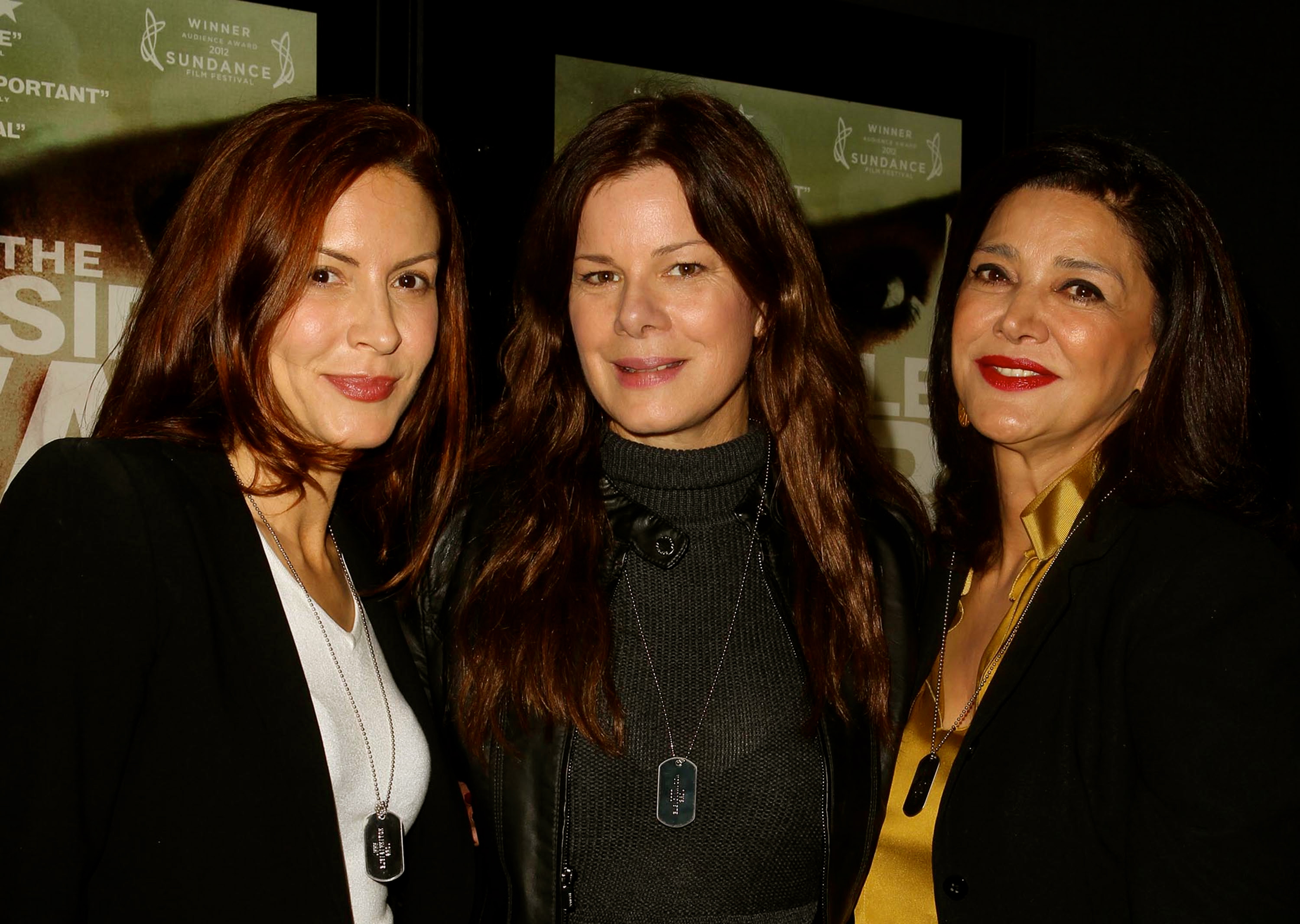 Michelle Clunie, Marcia Gay Harden and Shohreh Aghdashloo attend a Women in Film Screening of The Invisible War