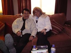 Jackie Chan and Jennifer H Cobb from 