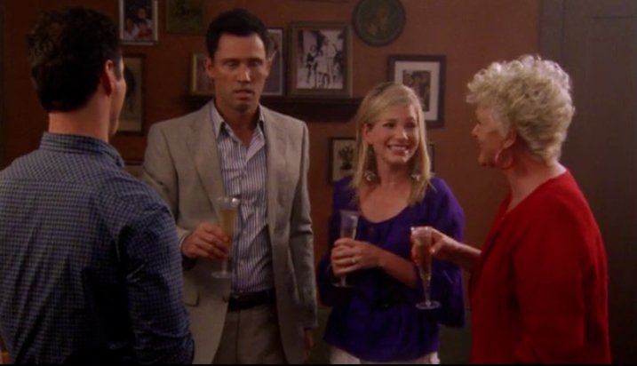 Kylee Cochran with Jeffrey Donovan and Sharon Gless