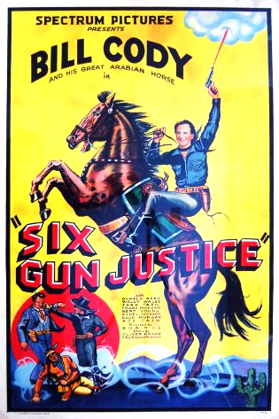 Bill Cody in Six Gun Justice (1935)