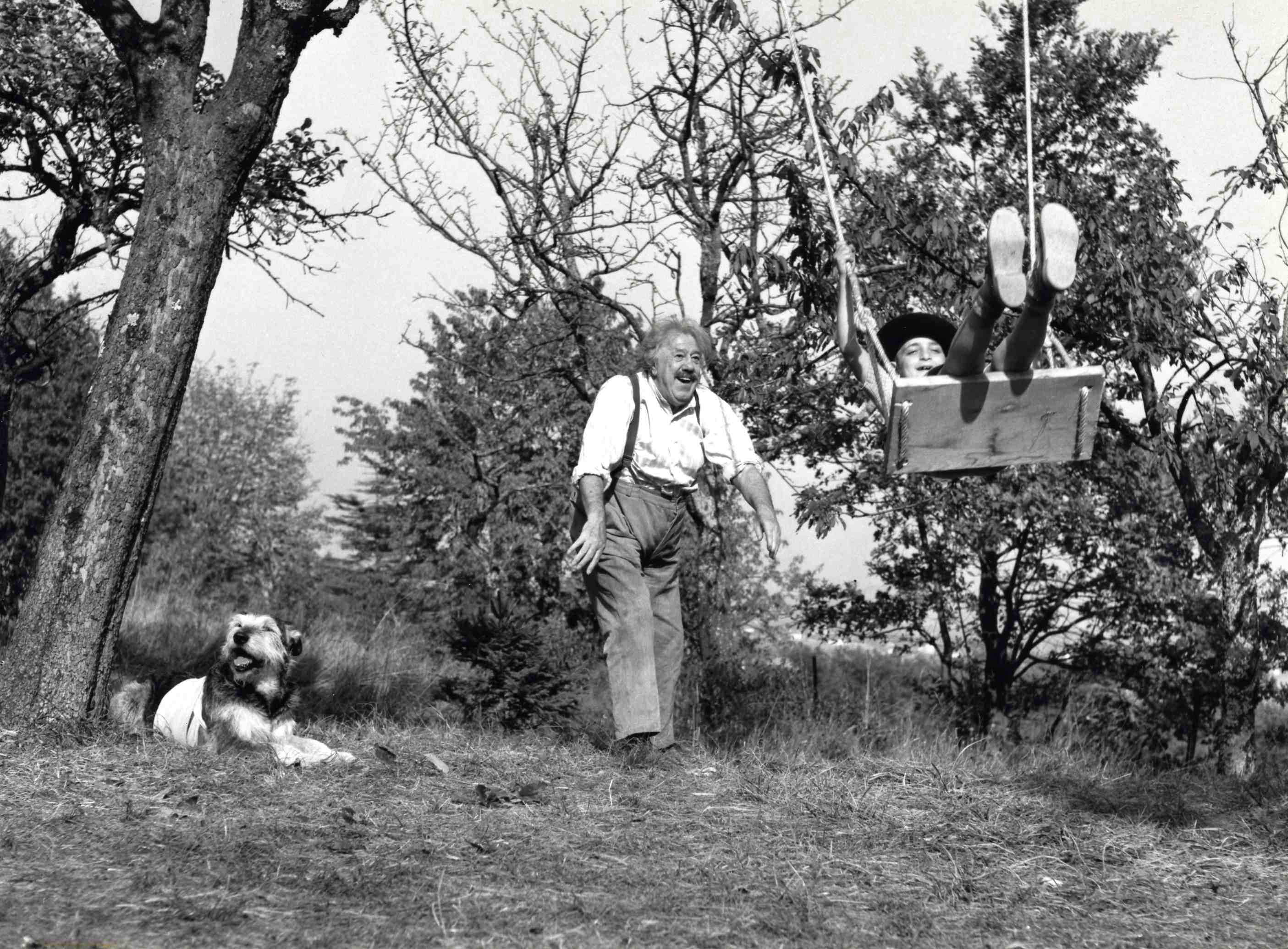 Still of Alain Cohen and Michel Simon in Le vieil homme et l'enfant (1967)