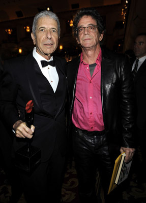 Leonard Cohen and Lou Reed