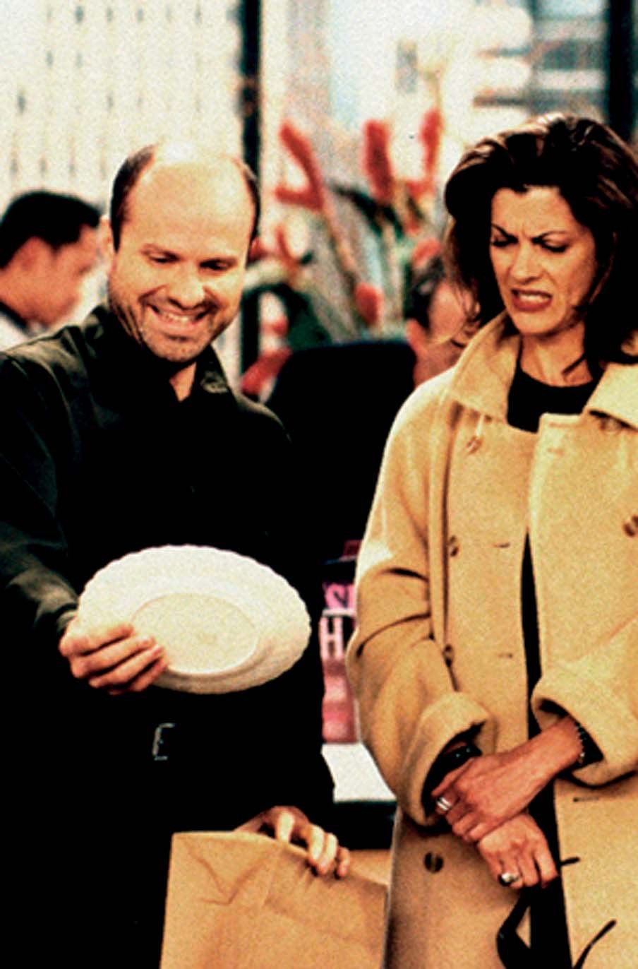 Still of Wendie Malick and Enrico Colantoni in Just Shoot Me! (1997)