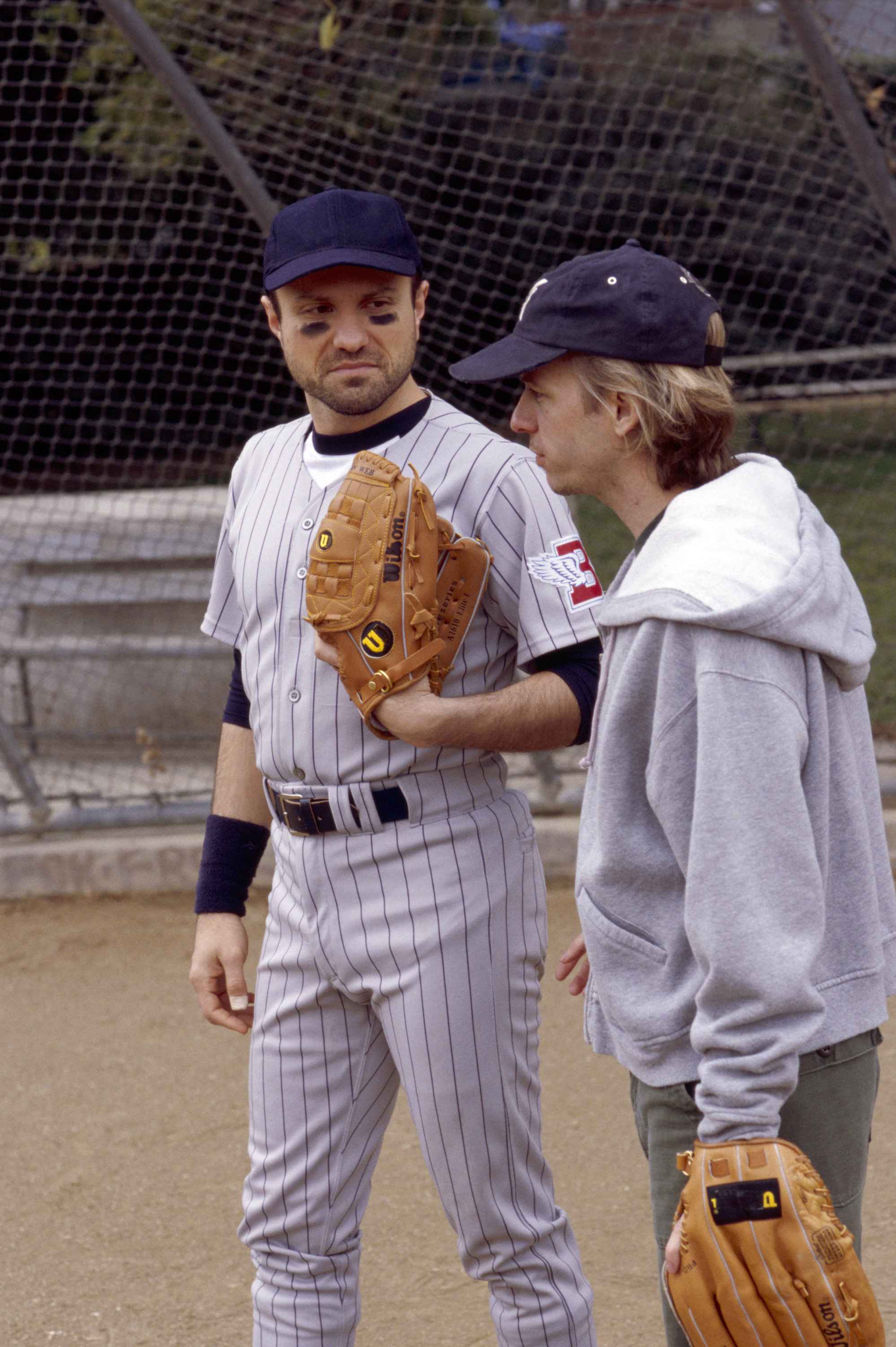 Still of Laura San Giacomo, Wendie Malick, David Spade and Enrico Colantoni in Just Shoot Me! (1997)