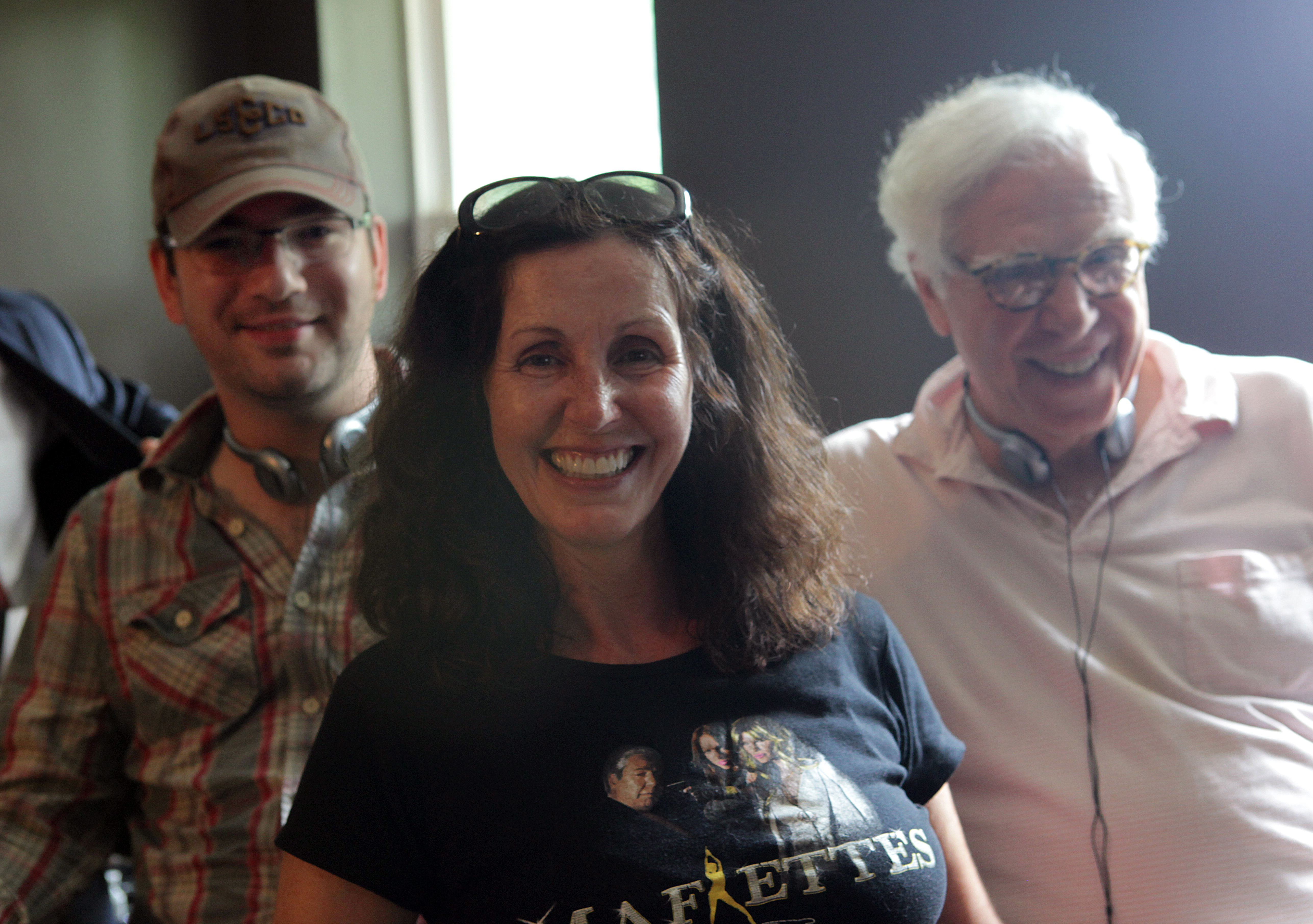 With the Directors of The Man on Her Mind; Bruce Guthrie and Alan Hruska
