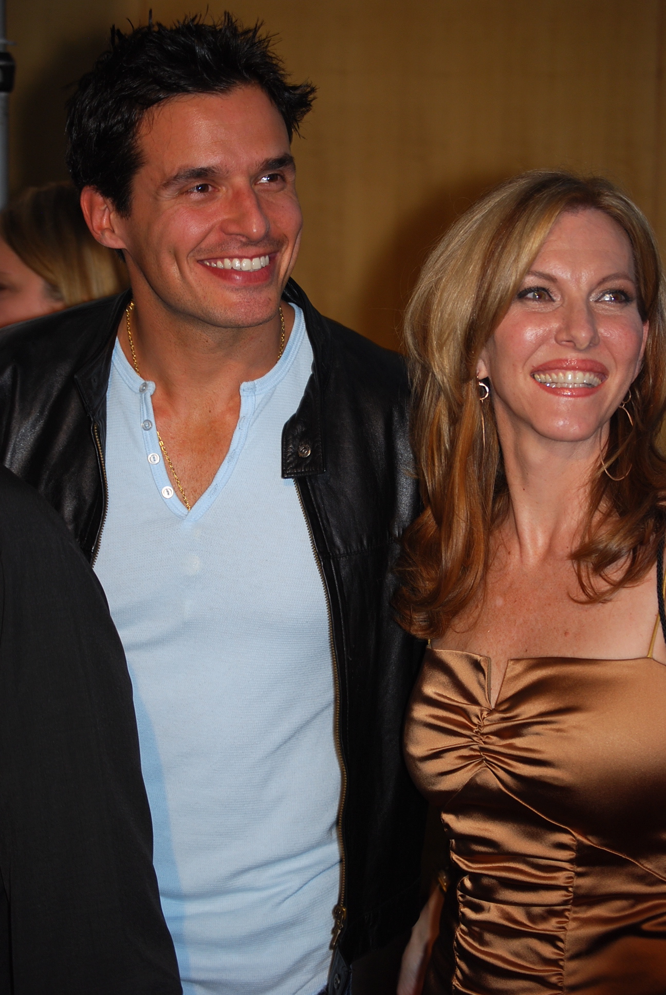 Antonio Sabato Jr. and Caia Coley arrive at opening night of the 2009 Beverly Hills Film Festival.