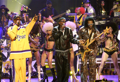 Samuel L. Jackson, Snoop Dogg and Bootsy Collins at event of ESPY Awards (2002)