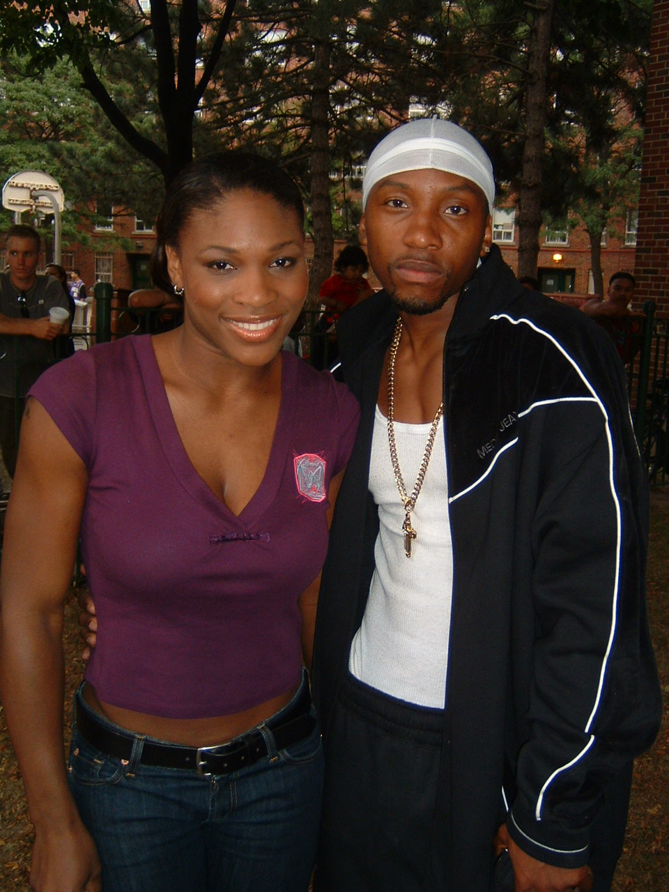 Serena Williams and K.C. Collins