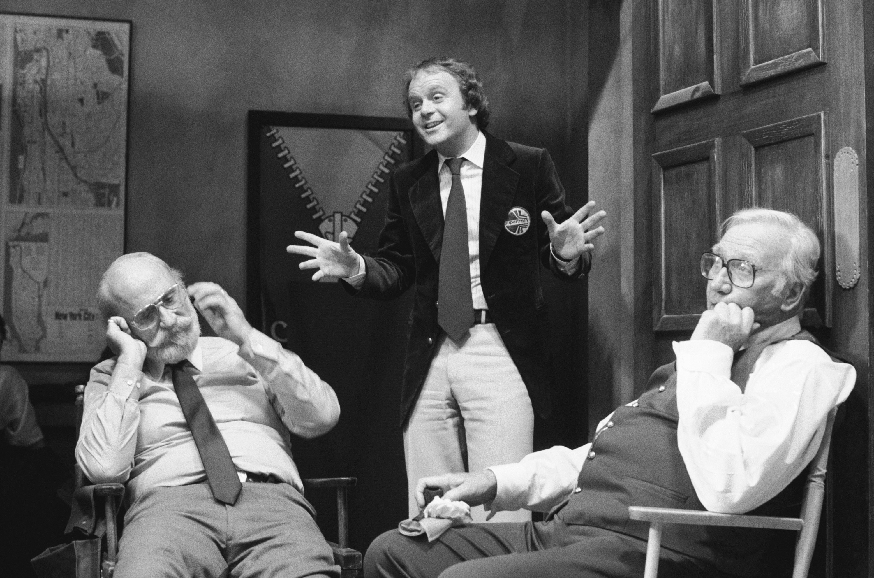 Still of Edward Andrews, Patrick Collins and Keenan Wynn in Supertrain (1979)