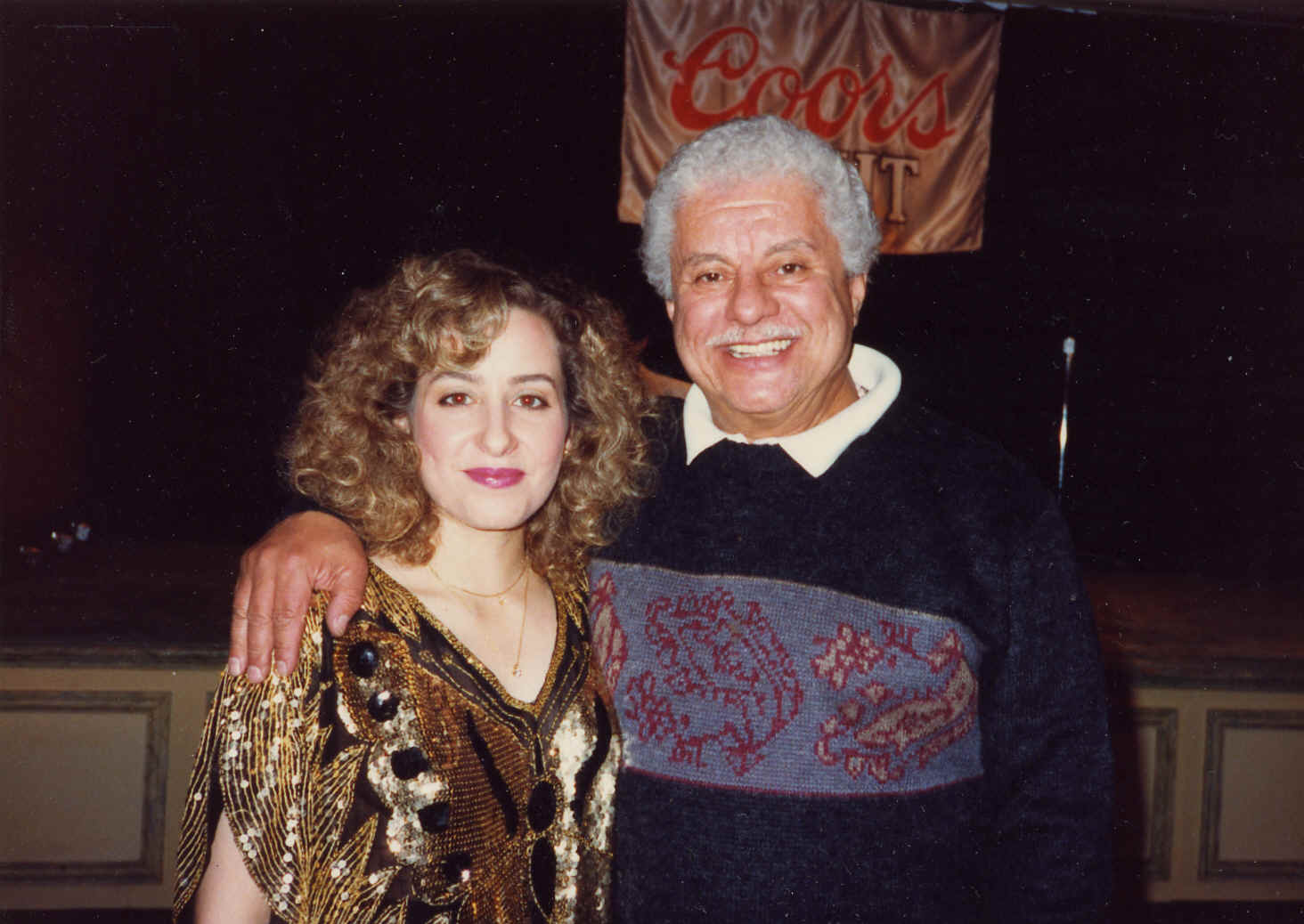 With the King of Salsa...Tito Puente