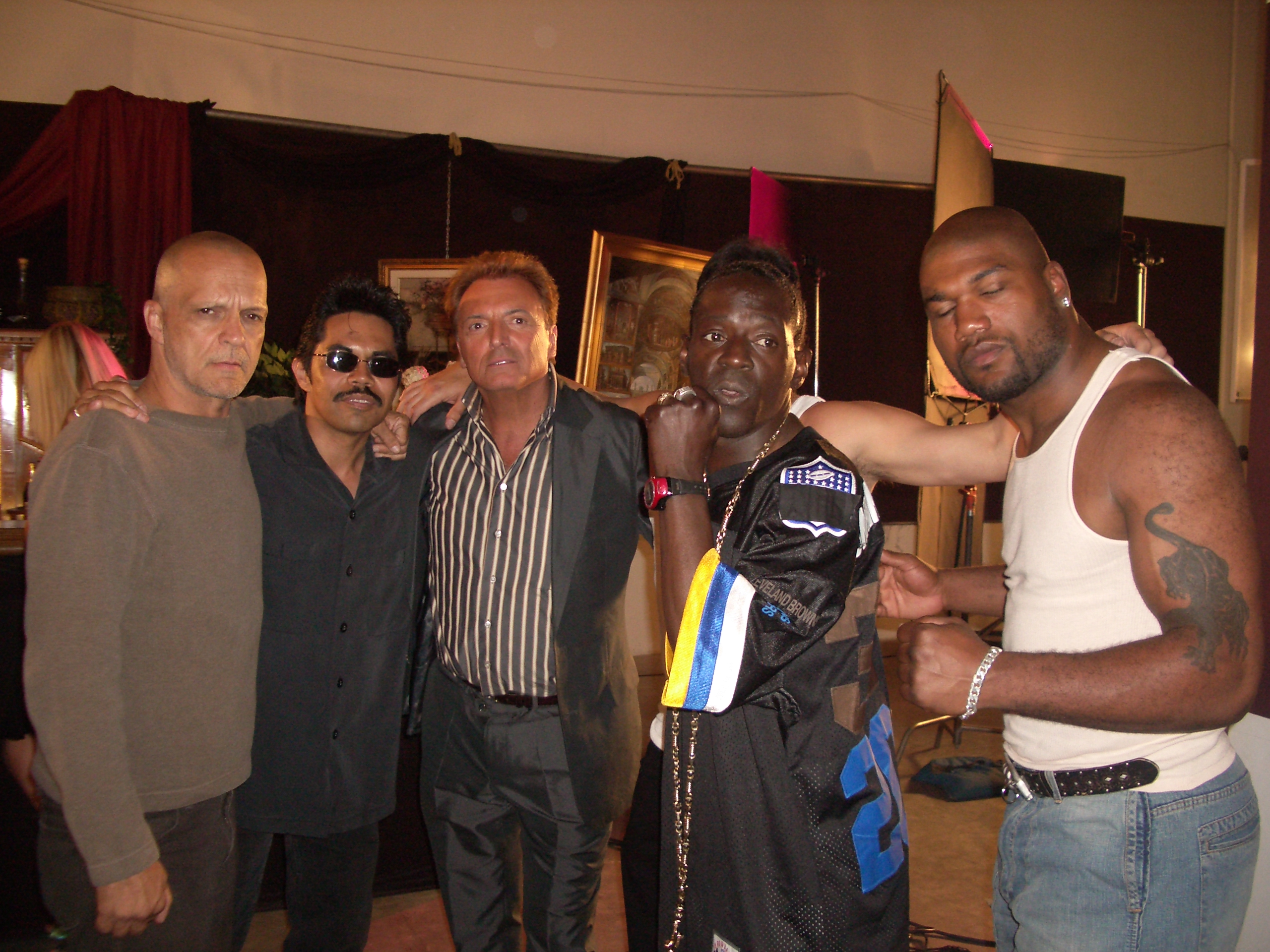 James Russo, Armand Assante, Art Camacho, Flava Flav and Quentin 