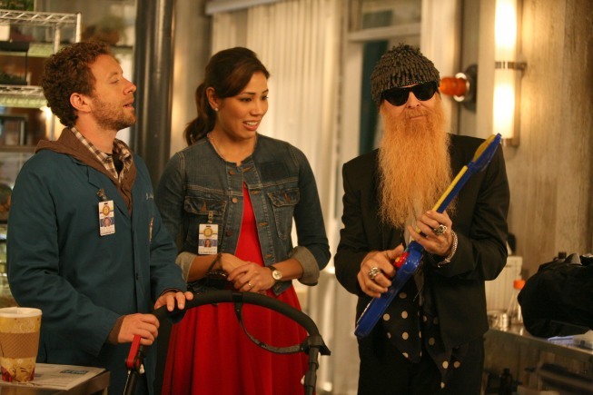 Still of Michaela Conlin, Billy Gibbons and T.J. Thyne in Kaulai (2005)