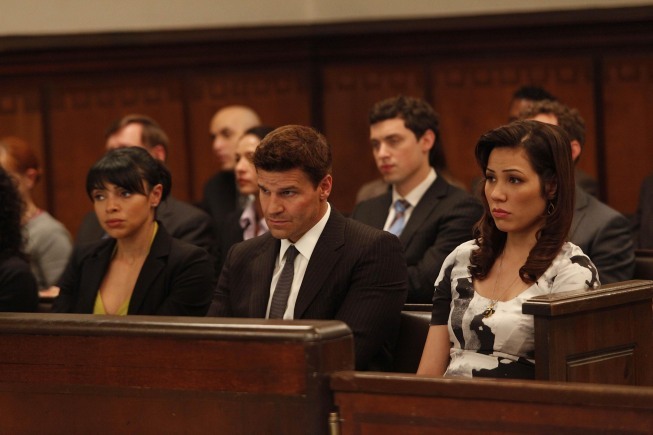 Still of David Boreanaz and Michaela Conlin in Kaulai: The Boy with the Answer (2010)