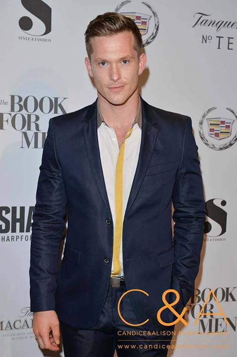 Actor Chad Connell at the SHARP Magazine Book for Men launch event.