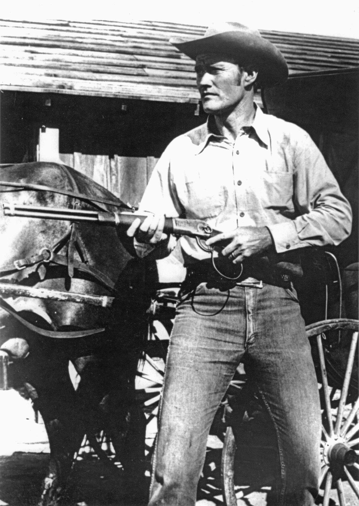 Chuck Connors in 