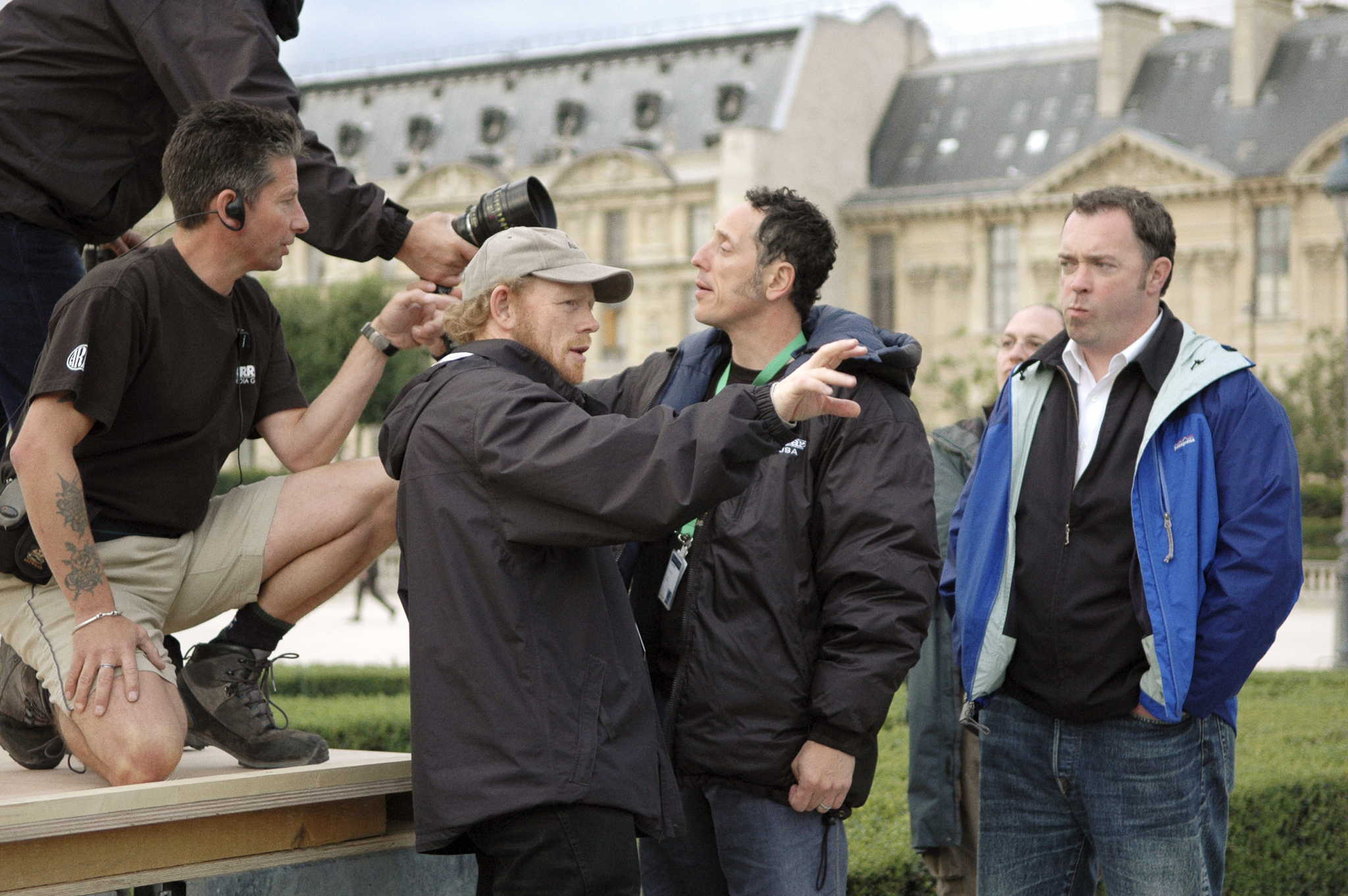 Still of Ron Howard, William M. Connor and Salvatore Totino in The Da Vinci Code (2006)