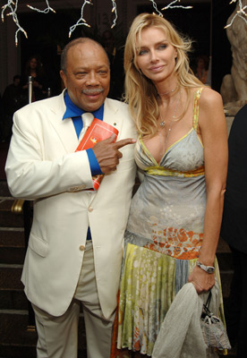 Quincy Jones and Kimberley Conrad