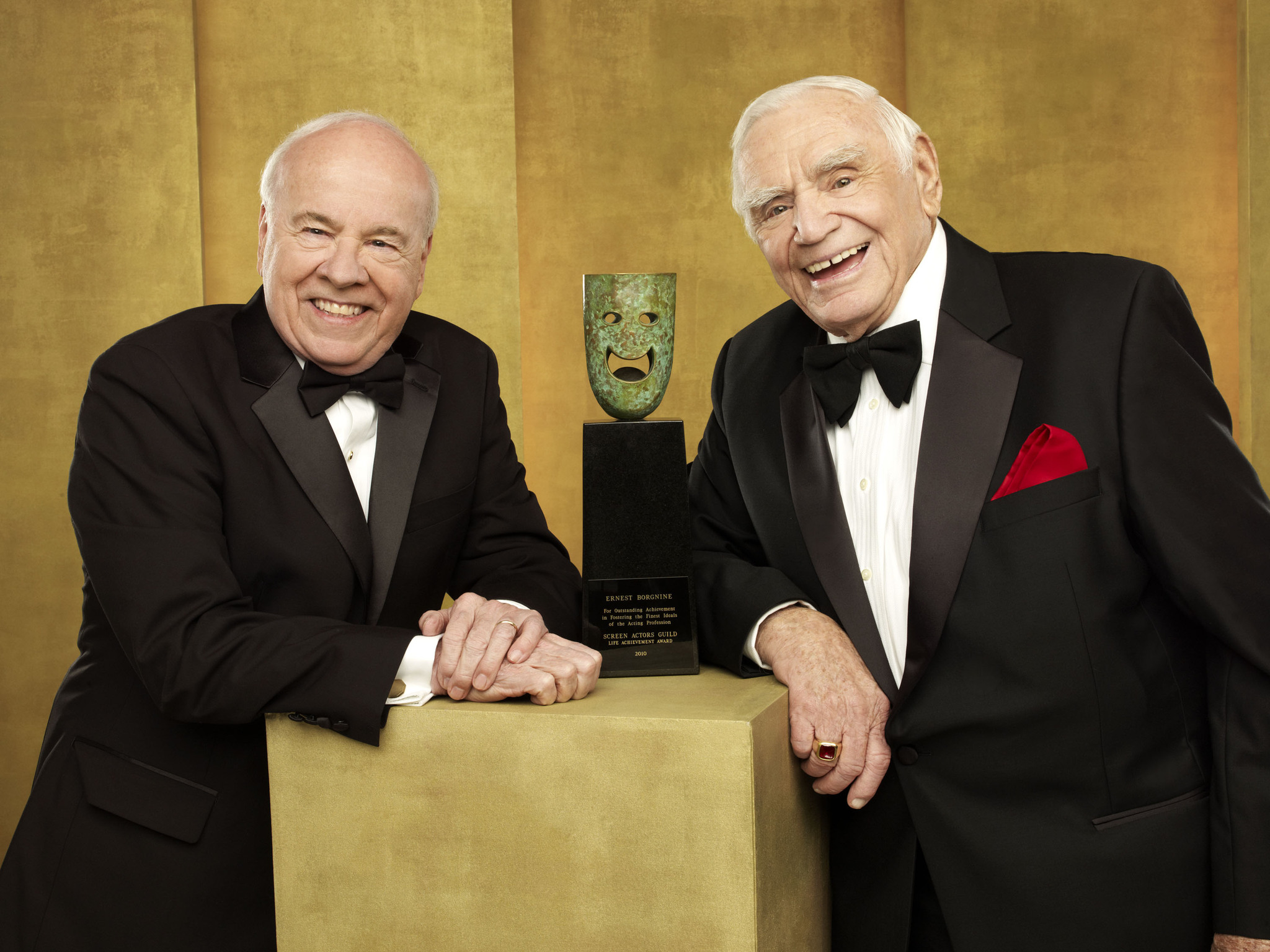 Ernest Borgnine and Tim Conway