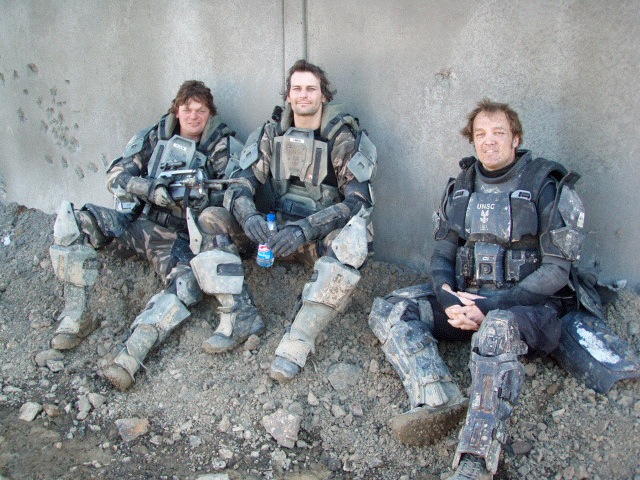 Shooting Halo trailor with John Osborne and Justin Carter