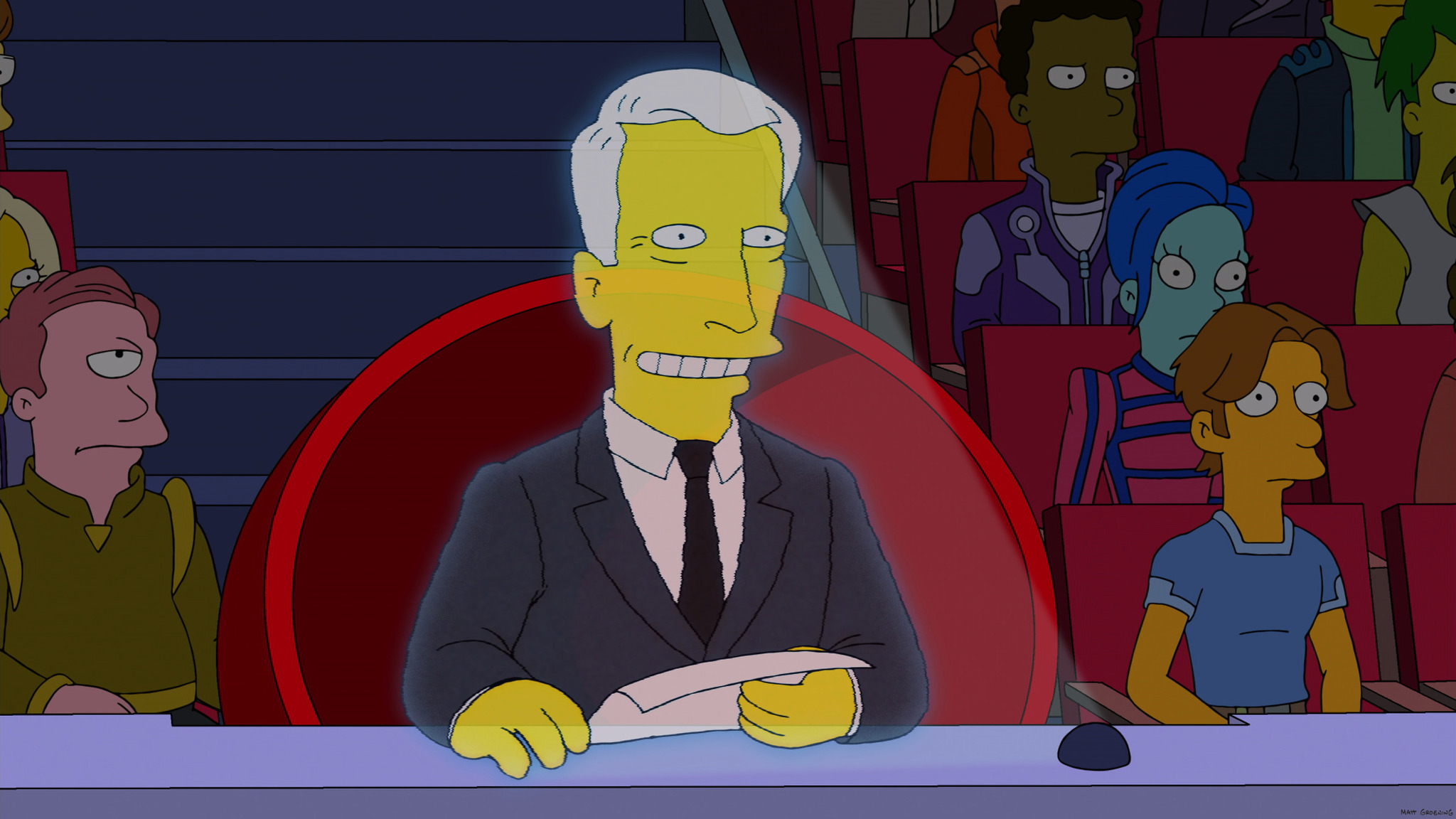 Still of Anderson Cooper in Simpsonai (1989)