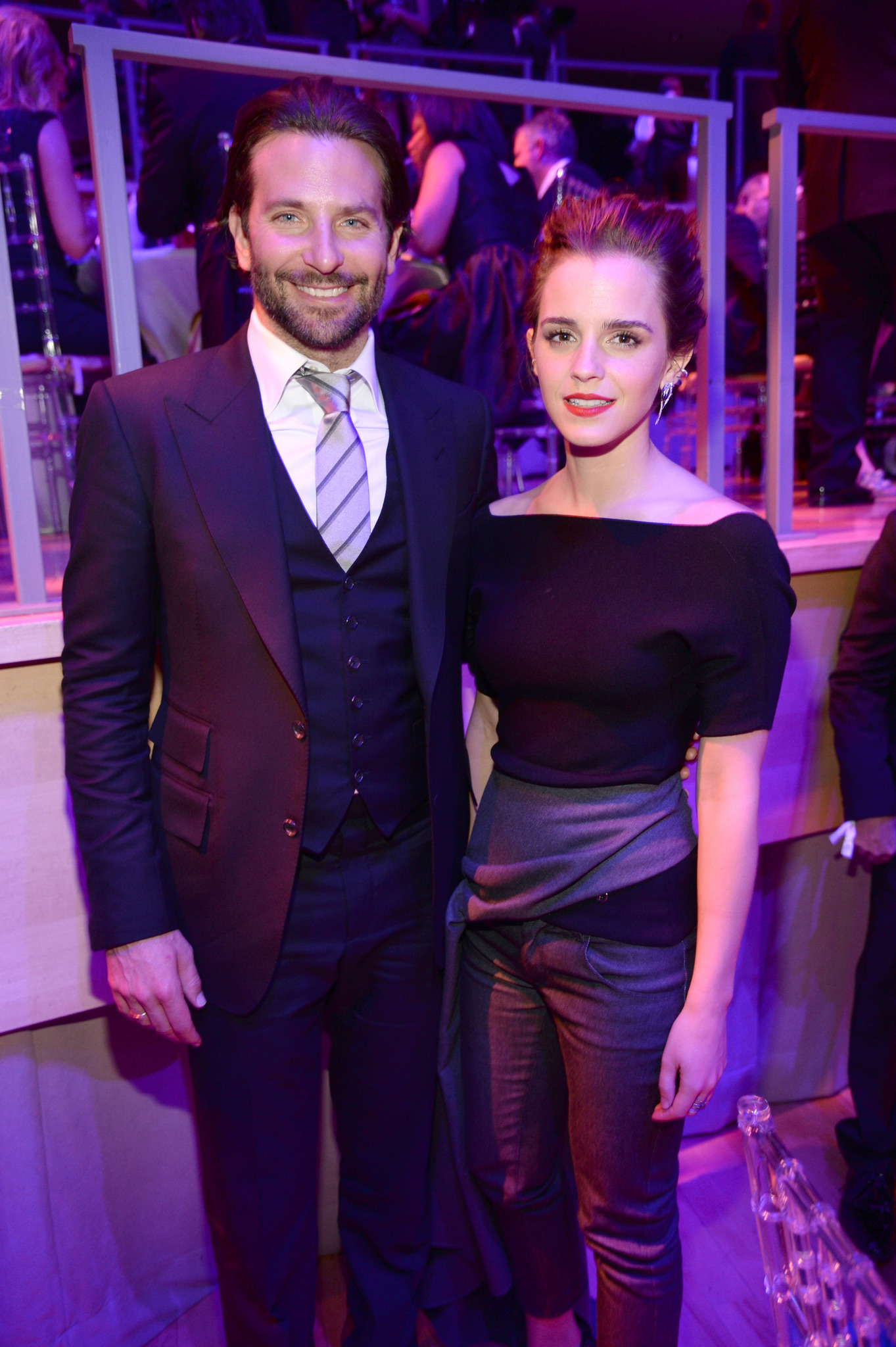 Bradley Cooper and Emma Watson