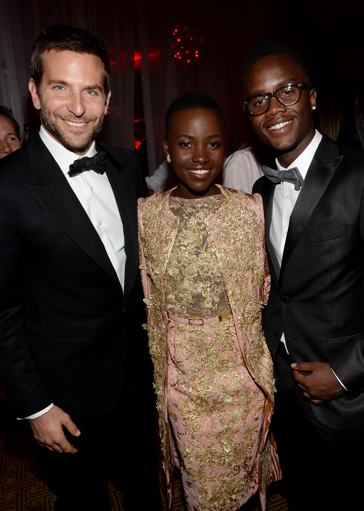 Bradley Cooper and Lupita Nyong'o