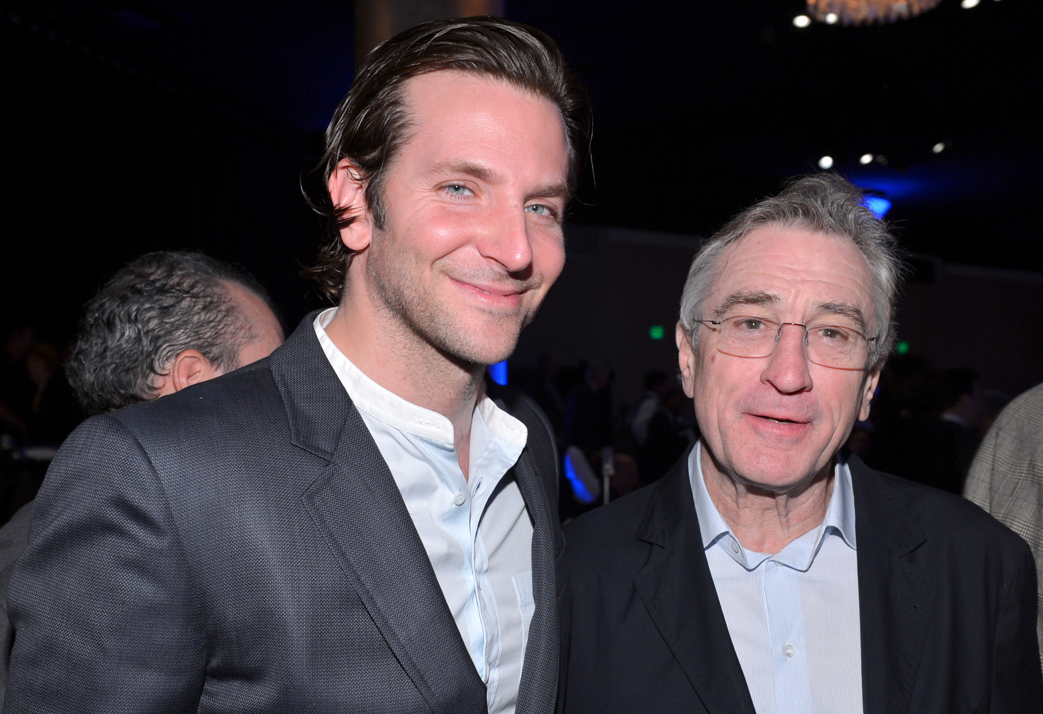 Robert De Niro and Bradley Cooper