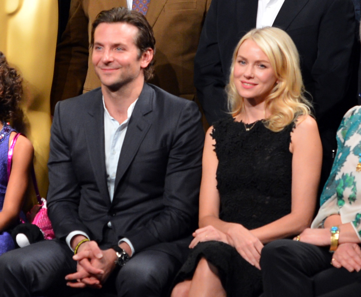 Bradley Cooper and Naomi Watts