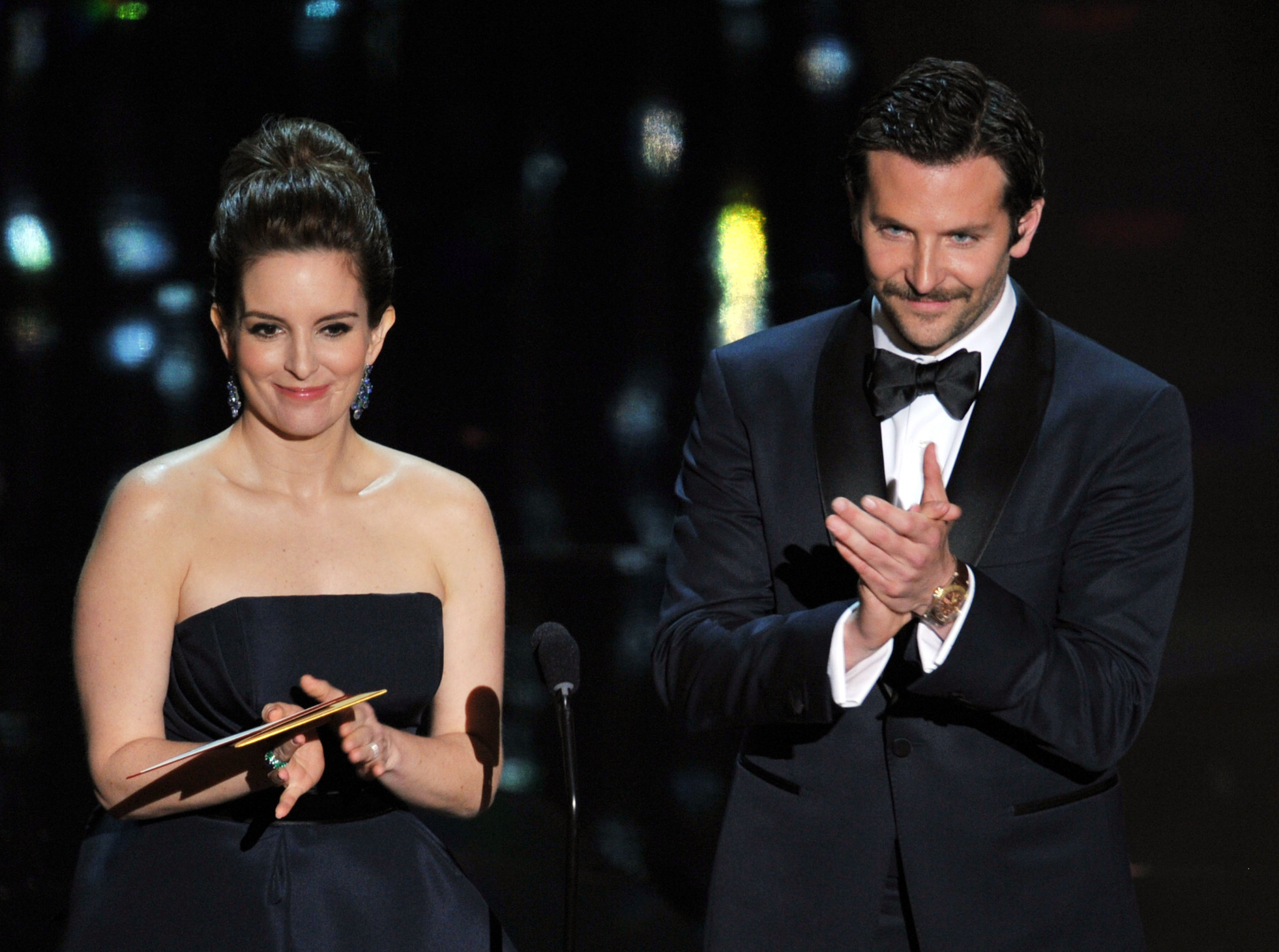 Bradley Cooper and Tina Fey