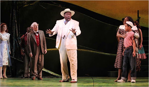 Chuck Cooper On Broadway as Senator Billboard Rawkins in Finian's Rainbow