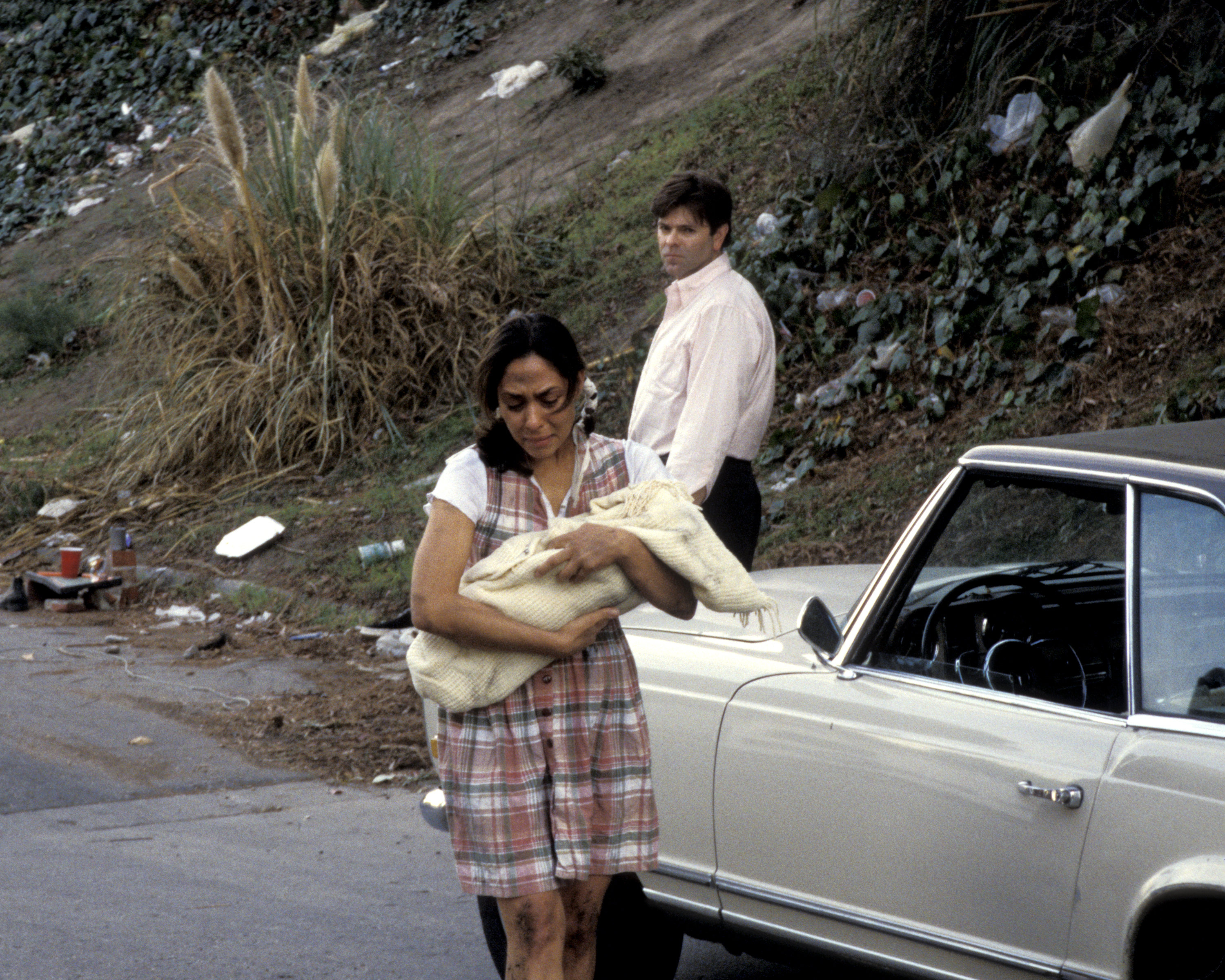 Daniel Gesar (Dan Coplan) tries to help Jigsonsashe (Giovanna Brokaw ), a disturbed native American woman whose baby has died. Who later accuses him of killing her baby.