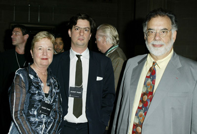 Francis Ford Coppola, Eleanor Coppola and Roman Coppola at event of Matchstick Men (2003)