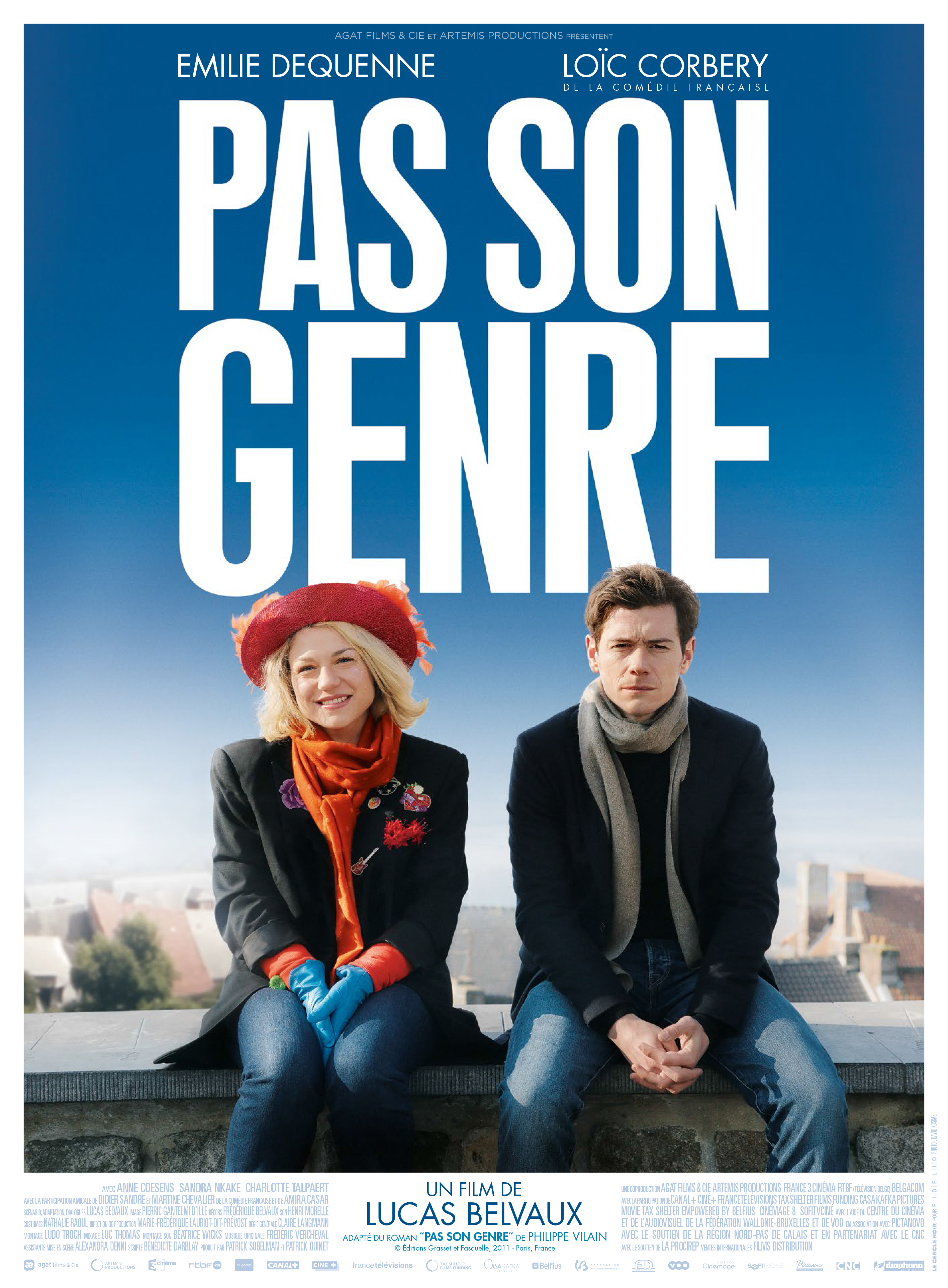 Loïc Corbery and Émilie Dequenne in Pas son genre (2014)