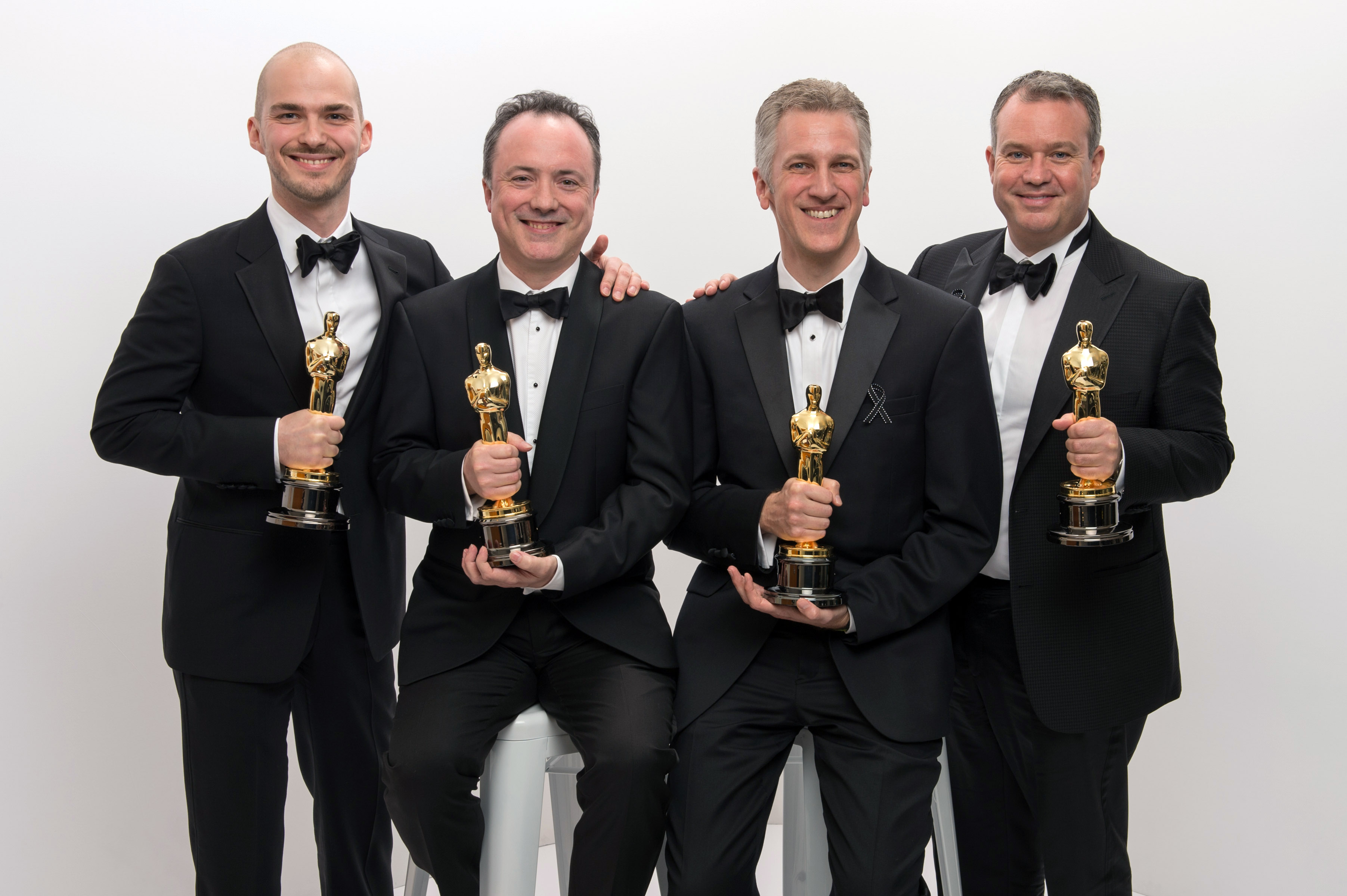 Chris Lawrence, Tim Webber, David Shirk and Neil Corbould win Oscar for GRAVITY