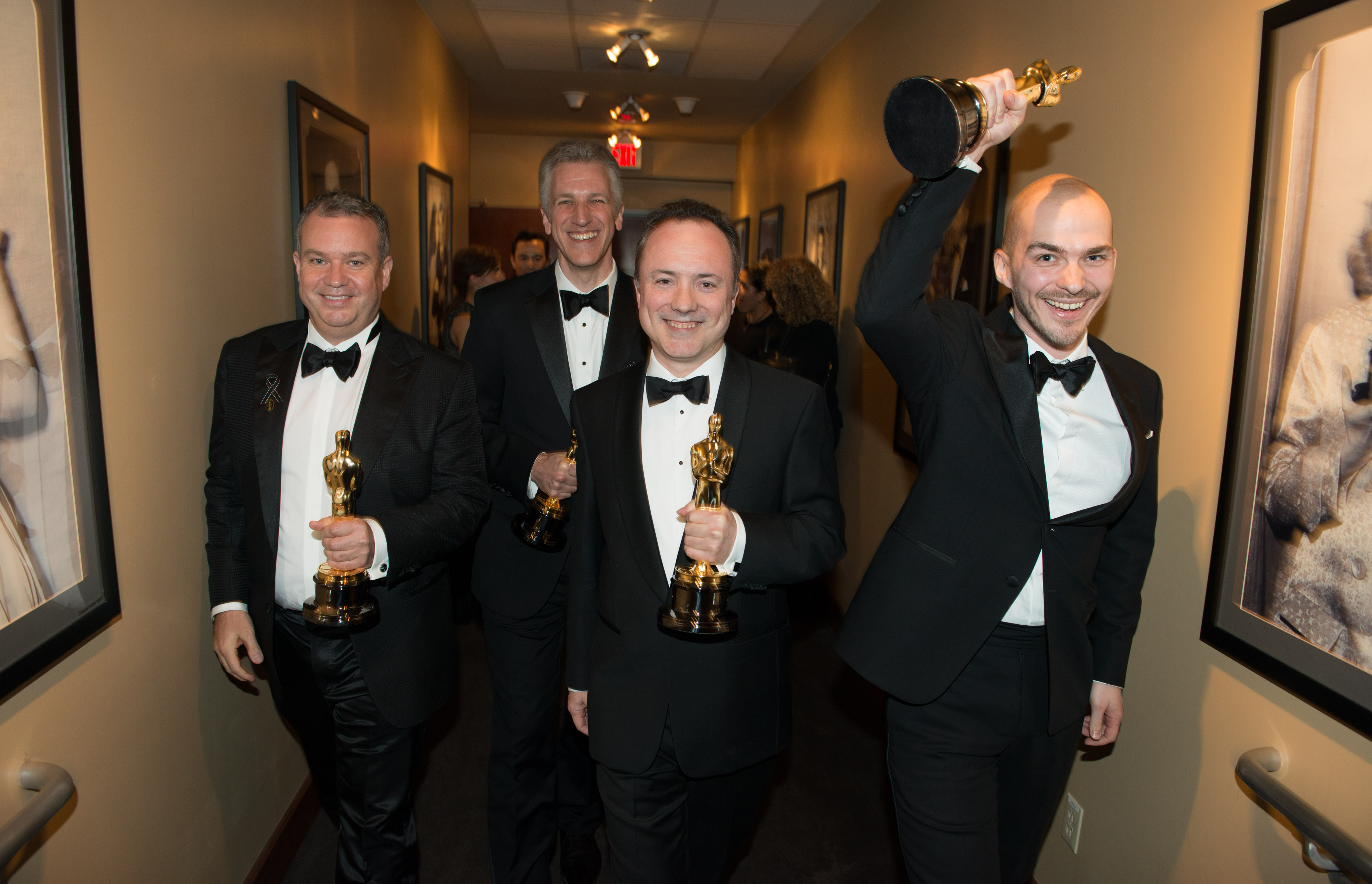 Neil Corbould, David Shirk, Tim Webber and Chris Lawrence win Academy Award for GRAVITY