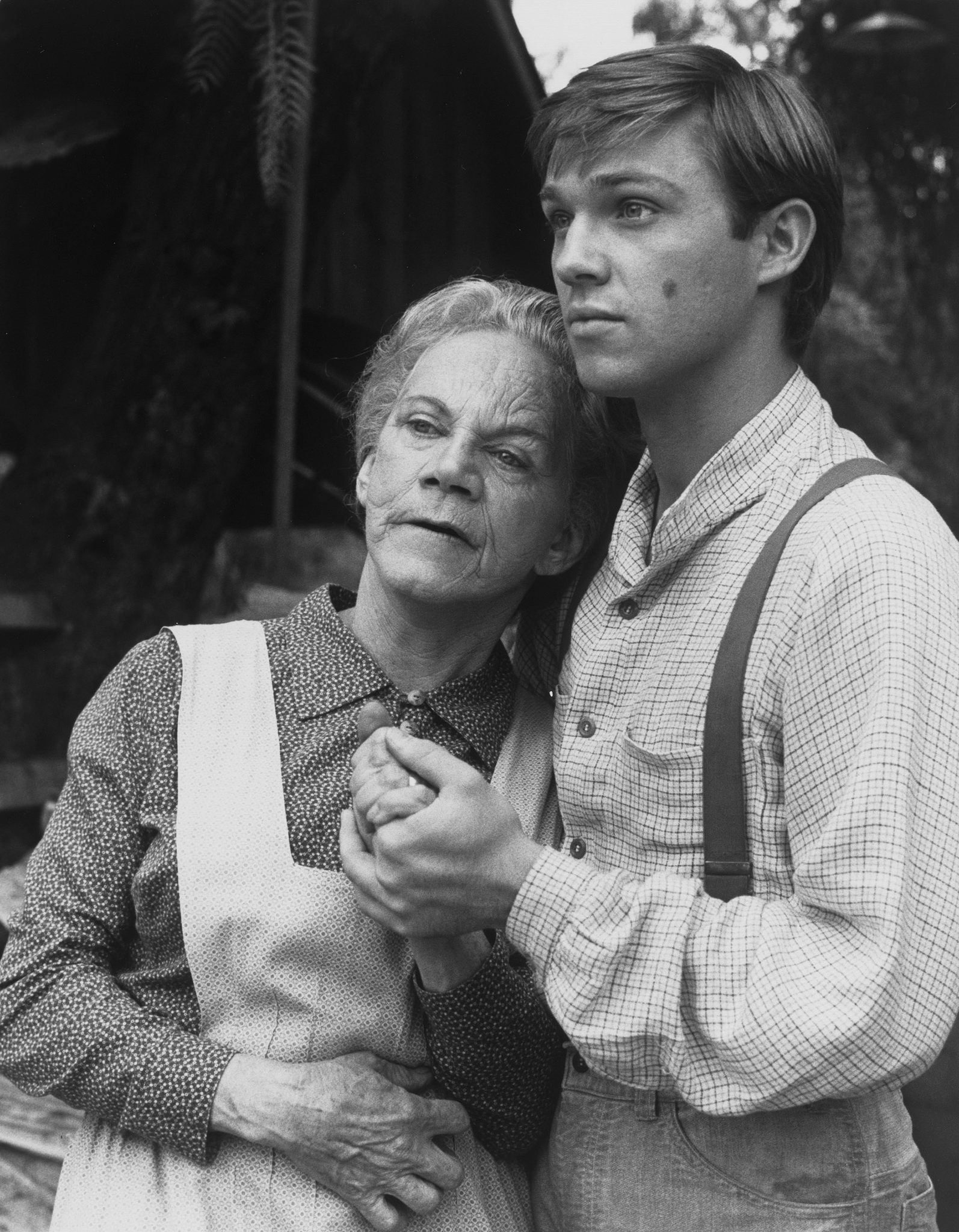 Still of Richard Thomas and Ellen Corby in The Waltons (1971)