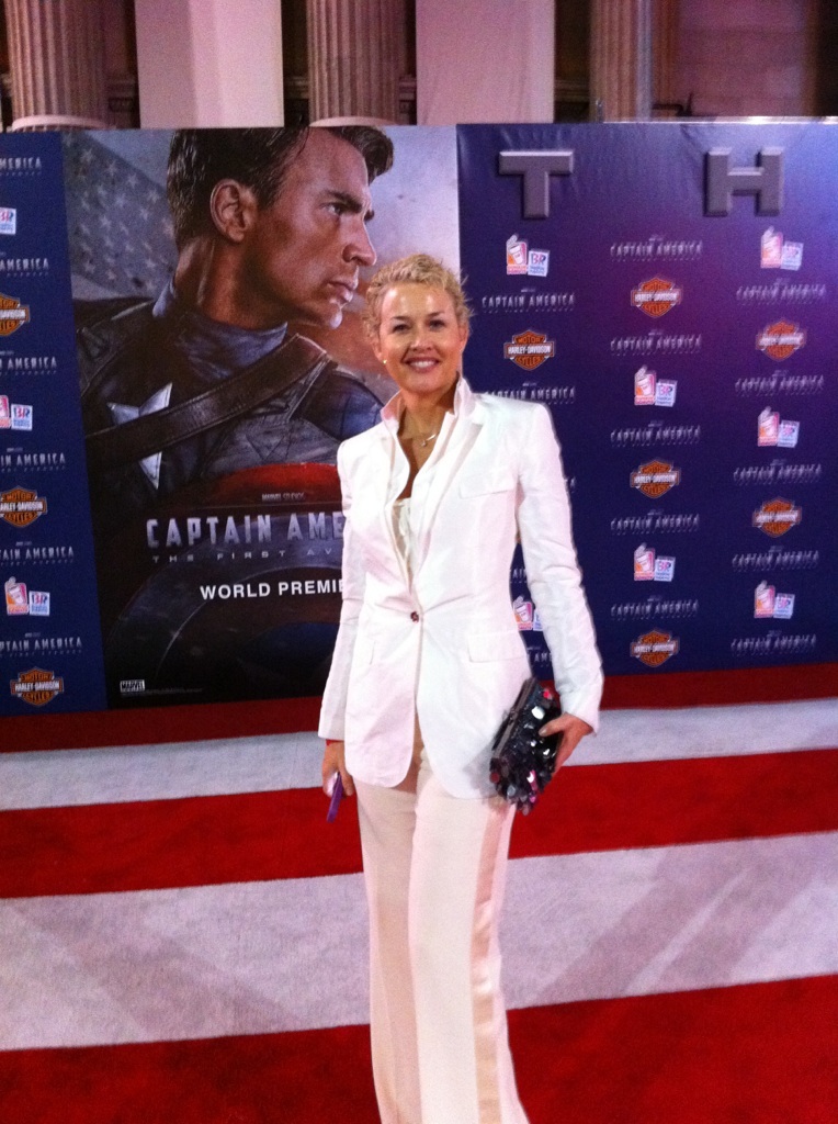 Imelda Corcoran at LA Captain America Premiere
