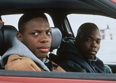 Still of Gabriel Casseus and Sharron Corley in New Jersey Drive (1995)