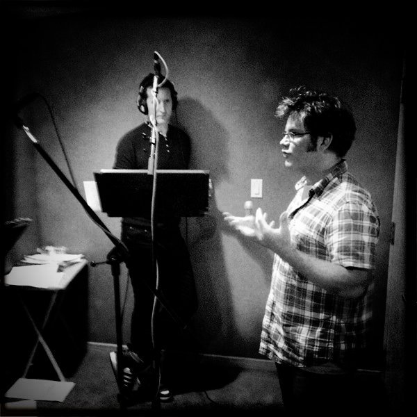 Curt Cornelius recording EA/Visceral Games' 