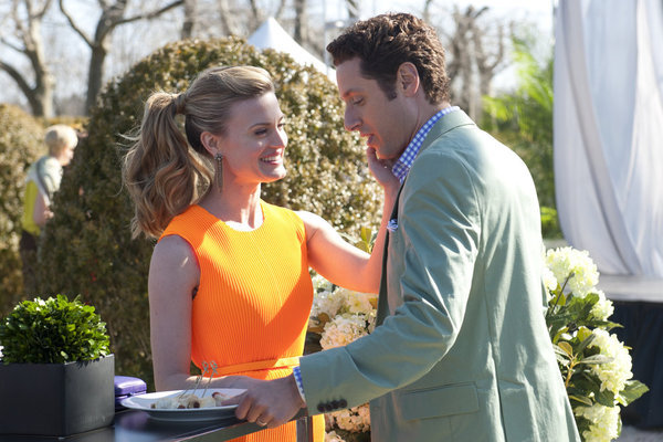 Still of Paulo Costanzo and Brooke D'Orsay in Royal Pains (2009)