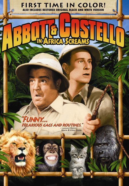 Bud Abbott and Lou Costello in Africa Screams (1949)