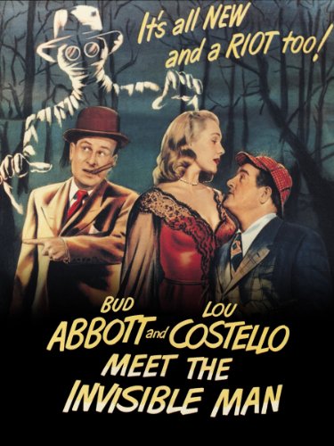 Bud Abbott, Lou Costello and Adele Jergens in Abbott and Costello Meet the Invisible Man (1951)