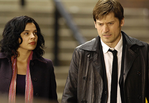 Still of Nikolaj Coster-Waldau and Zuleikha Robinson in New Amsterdam (2008)