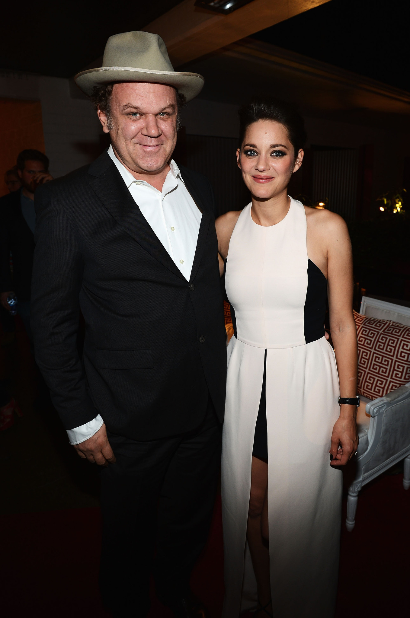 John C. Reilly and Marion Cotillard at event of De rouille et d'os (2012)