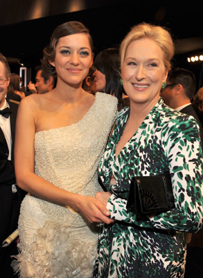 Meryl Streep and Marion Cotillard