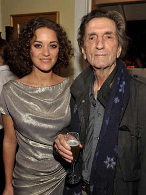 Harry Dean Stanton and Marion Cotillard