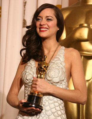 Marion Cotillard at event of The 80th Annual Academy Awards (2008)