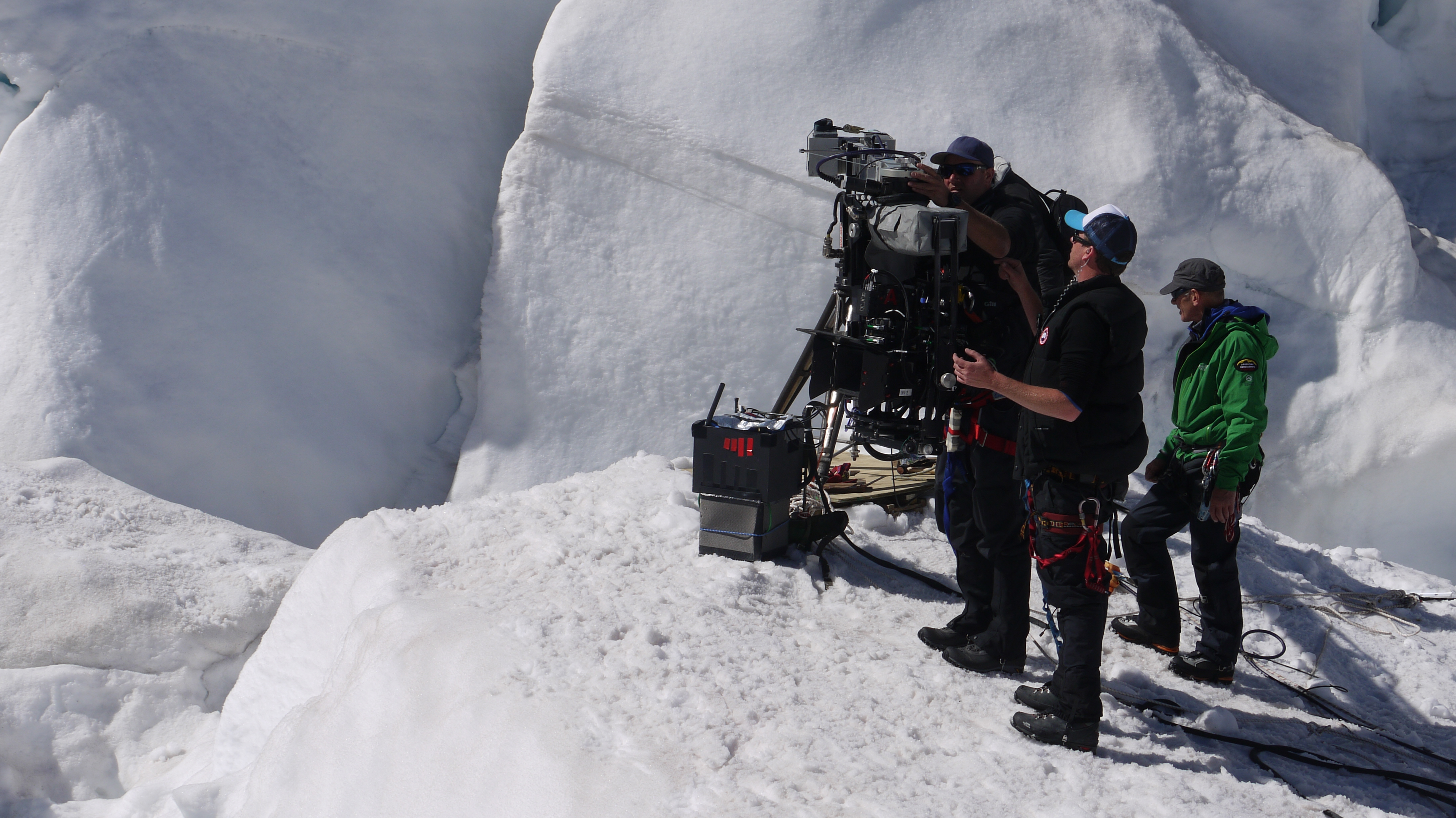 Filming in mountain locations. this time in New Zealand on Beyond the Edge