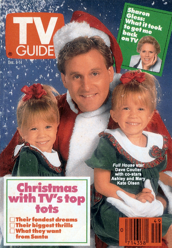Dave Coulier with Ashley and Mary Kate Olsen - TV Guide Cover