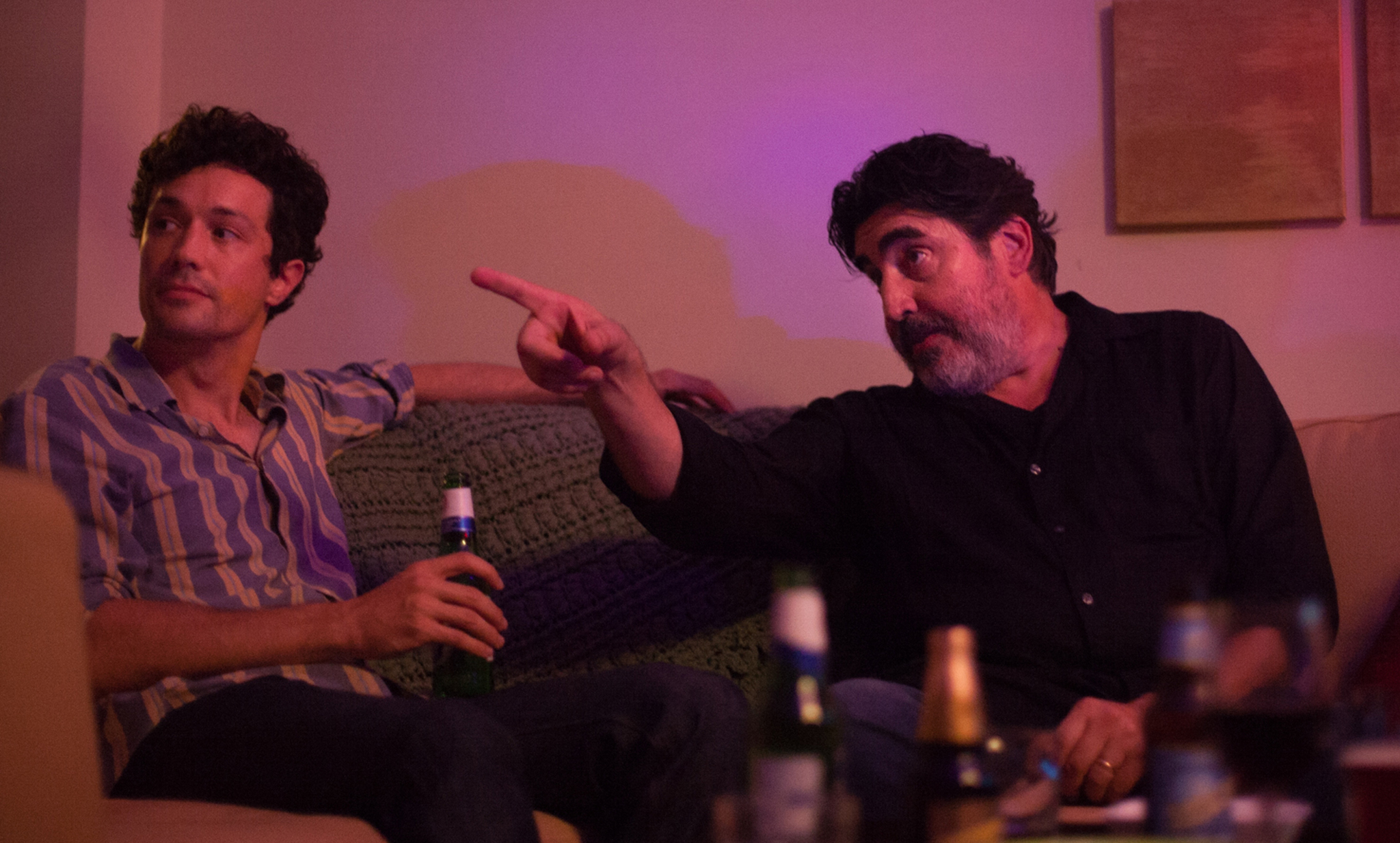 Still of Alfred Molina and Christian Coulson in Love Is Strange (2014)